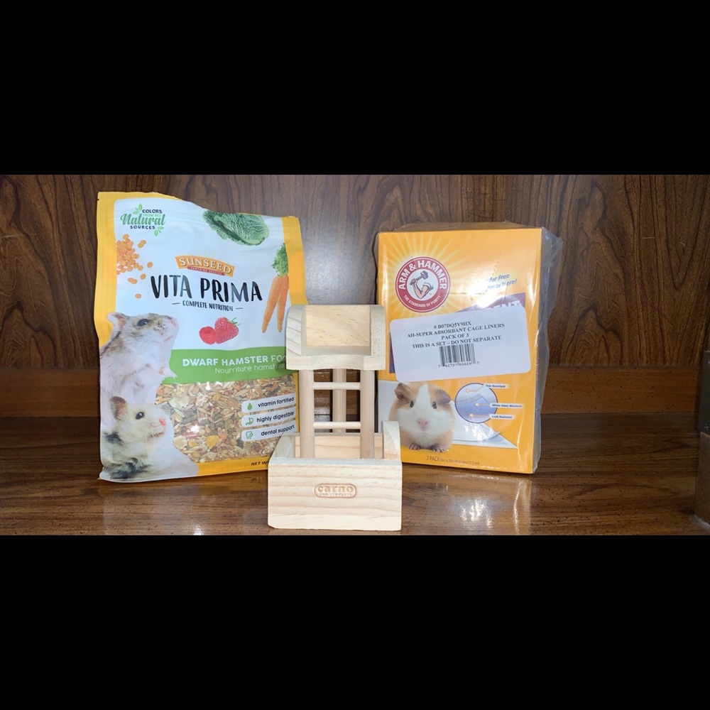 Hamster supplies